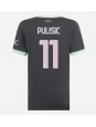 Billige AC Milan Christian Pulisic #11 Tredjedrakt Dame 2024-25 Kortermet